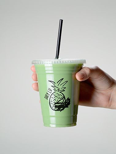 a delicious green smoothie