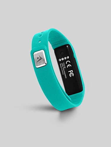 cool looking turquoise silicone watch